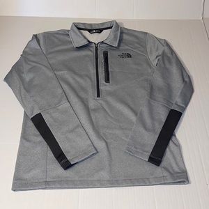 The North Face Men’s Medium Half Zip Long Sleeve Pullover Sweatshirt Jacket